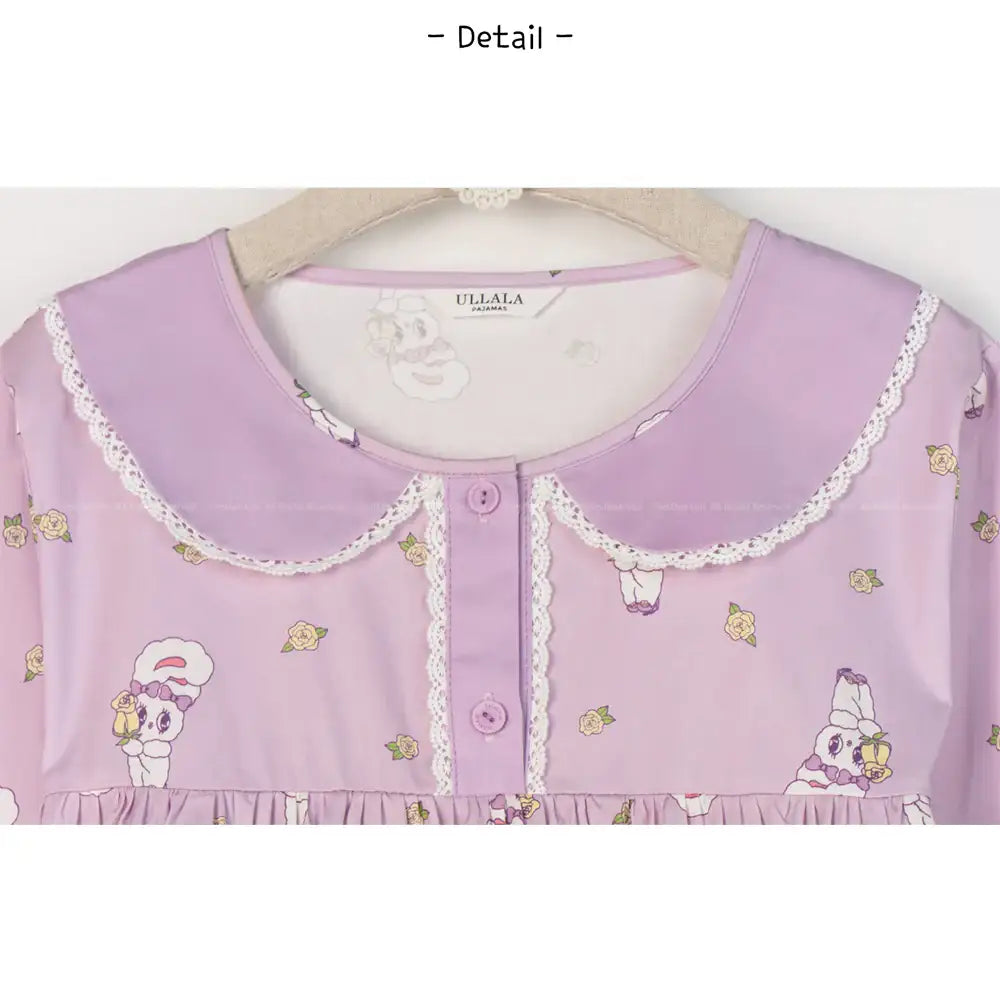 Esther Bunny x Ullala - Sweet Bunny Dress Pajamas - Esther Bunny x Ullala - Clothing - Harumio