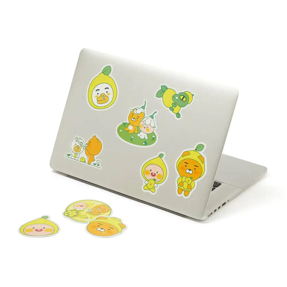 Kakao Friends - Lemon Terrace Deco Sticker Set - Kakao Friends - Accessories - Harumio
