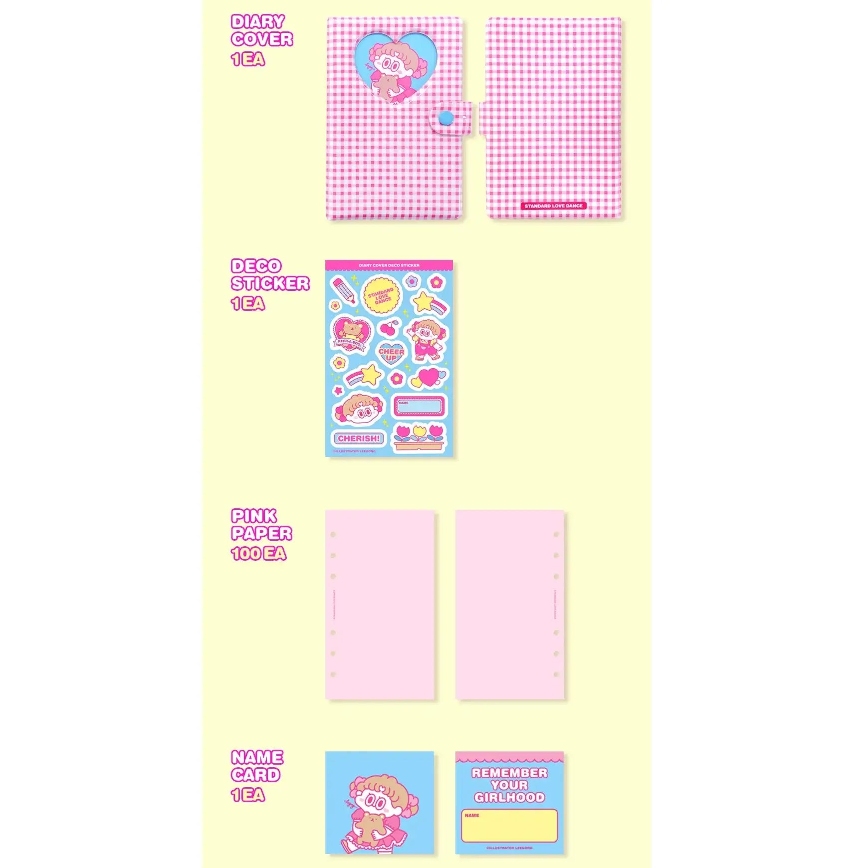 Standard Love Dance - Official Merch - Diary - Standard Love Dance - Accessories - Harumio