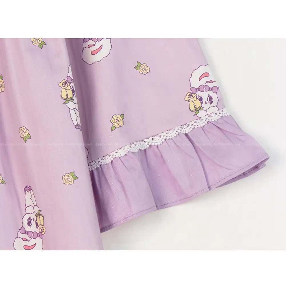 Esther Bunny x Ullala - Sweet Bunny Dress Pajamas - Esther Bunny x Ullala - Clothing - Harumio