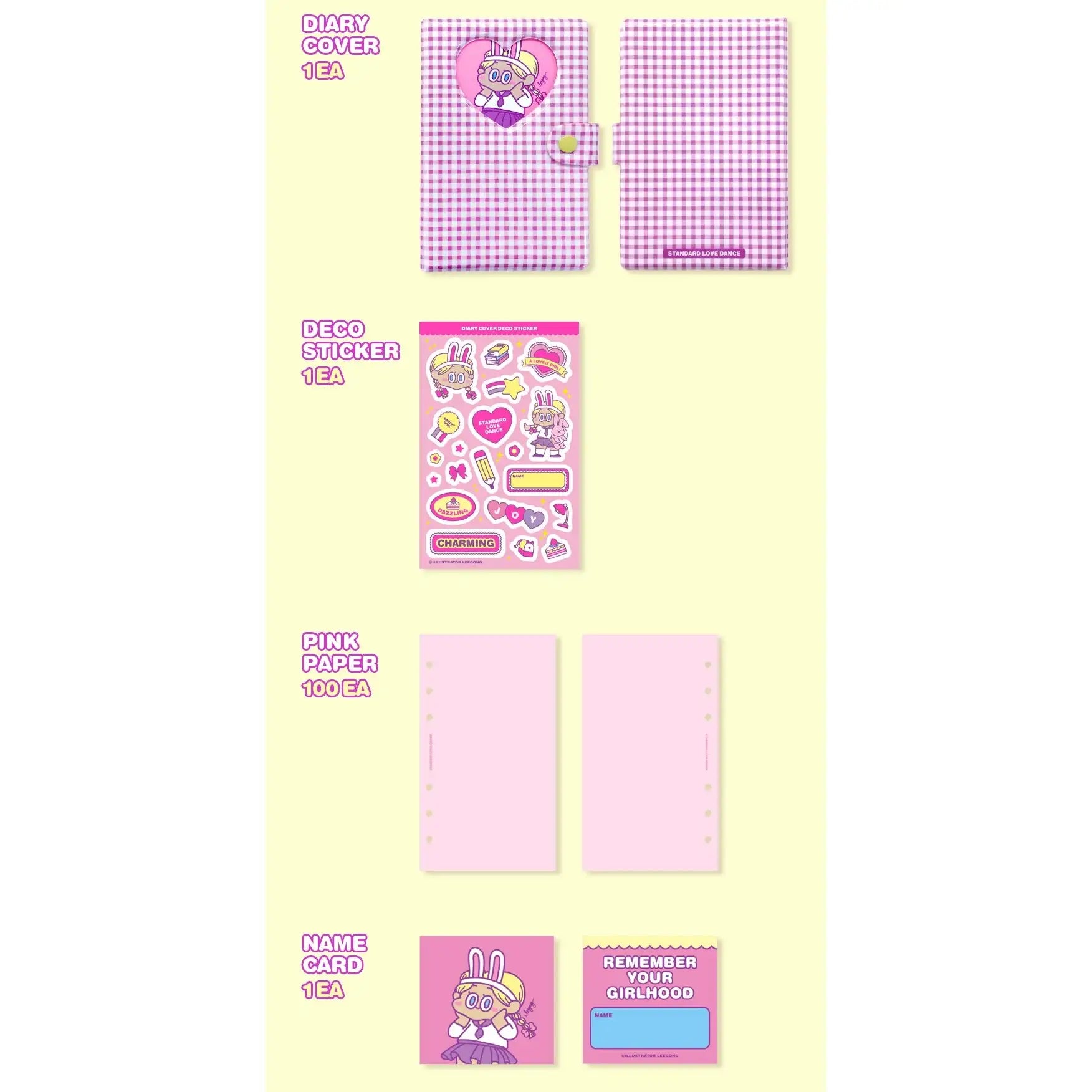 Standard Love Dance - Official Merch - Diary - Standard Love Dance - Accessories - Harumio
