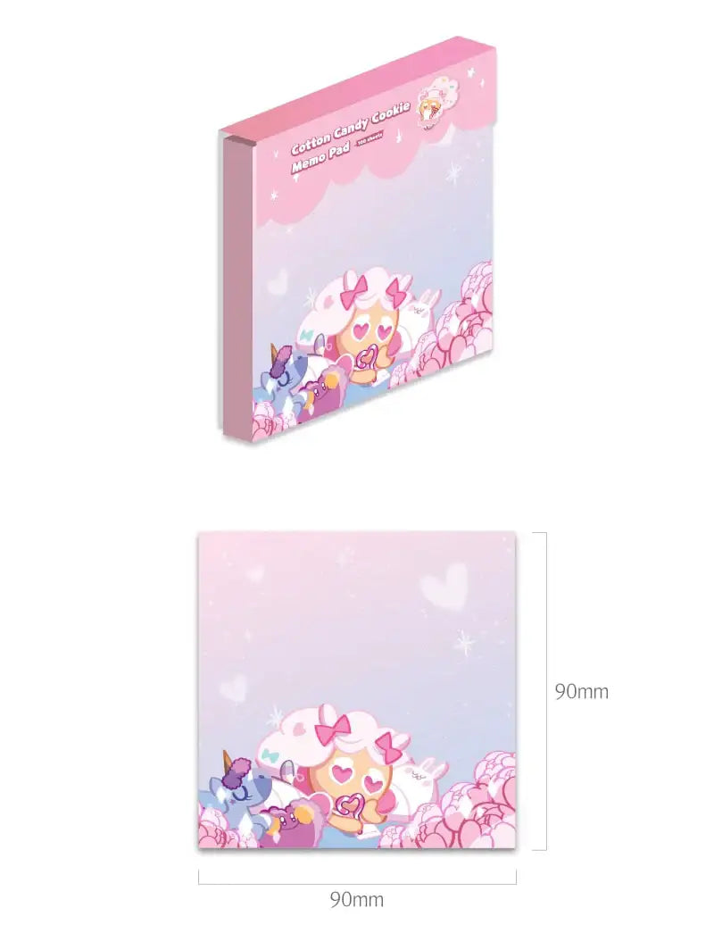 Cookie Run x Hi, Bye Mama - Cotton Candy Cookie Deco Set - Cookie Run x Hi, Bye Mama - Accessories - Harumio
