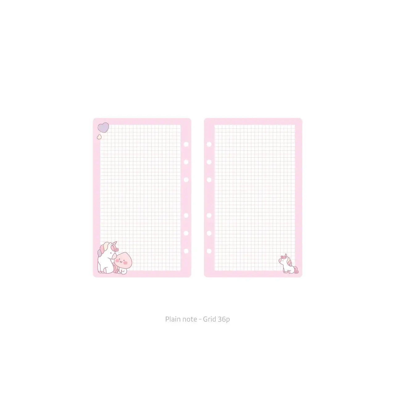 Kakao Friends - Lovely Apeach Earthwork Unicorn Diary - Kakao Friends - Accessories - Harumio