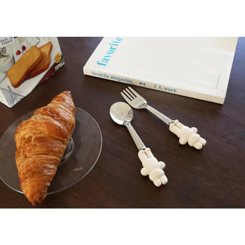 Romane x 10x10 - DonatDonat Bunny Cutlery - Romane - Accesories - Harumio