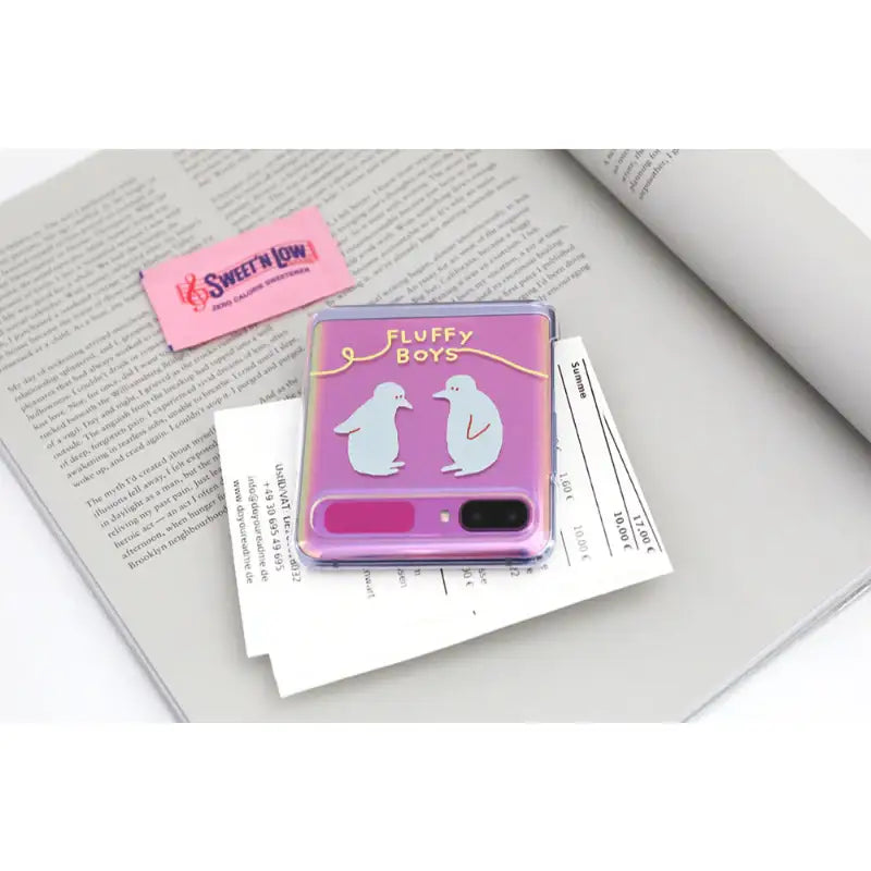 Romane x 10x10 - Galaxy Z Flip Clear Case - Romane - Accessories - Harumio