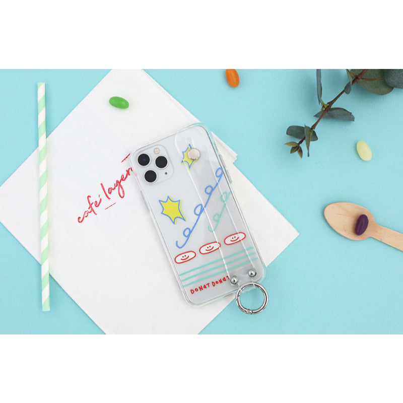 Romane x 10x10 -  Jelly Holder Case for iPhone