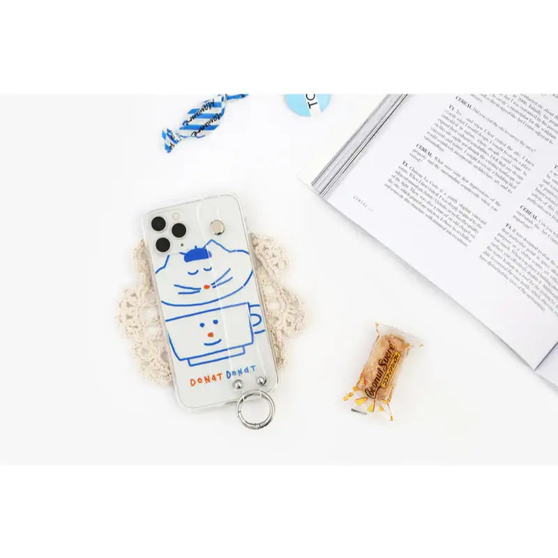 Romane x 10x10 - Jelly Holder Case for iPhone - Romane - iPhone case - Harumio