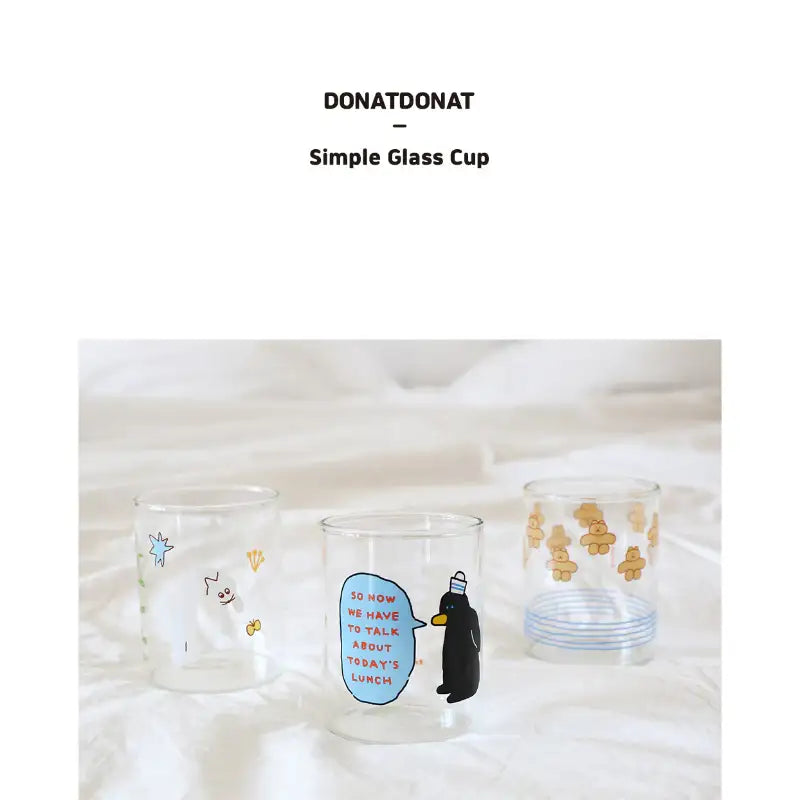 Romane x 10x10 - Simple Glass Cup - Romane - Glass Cup - Harumio