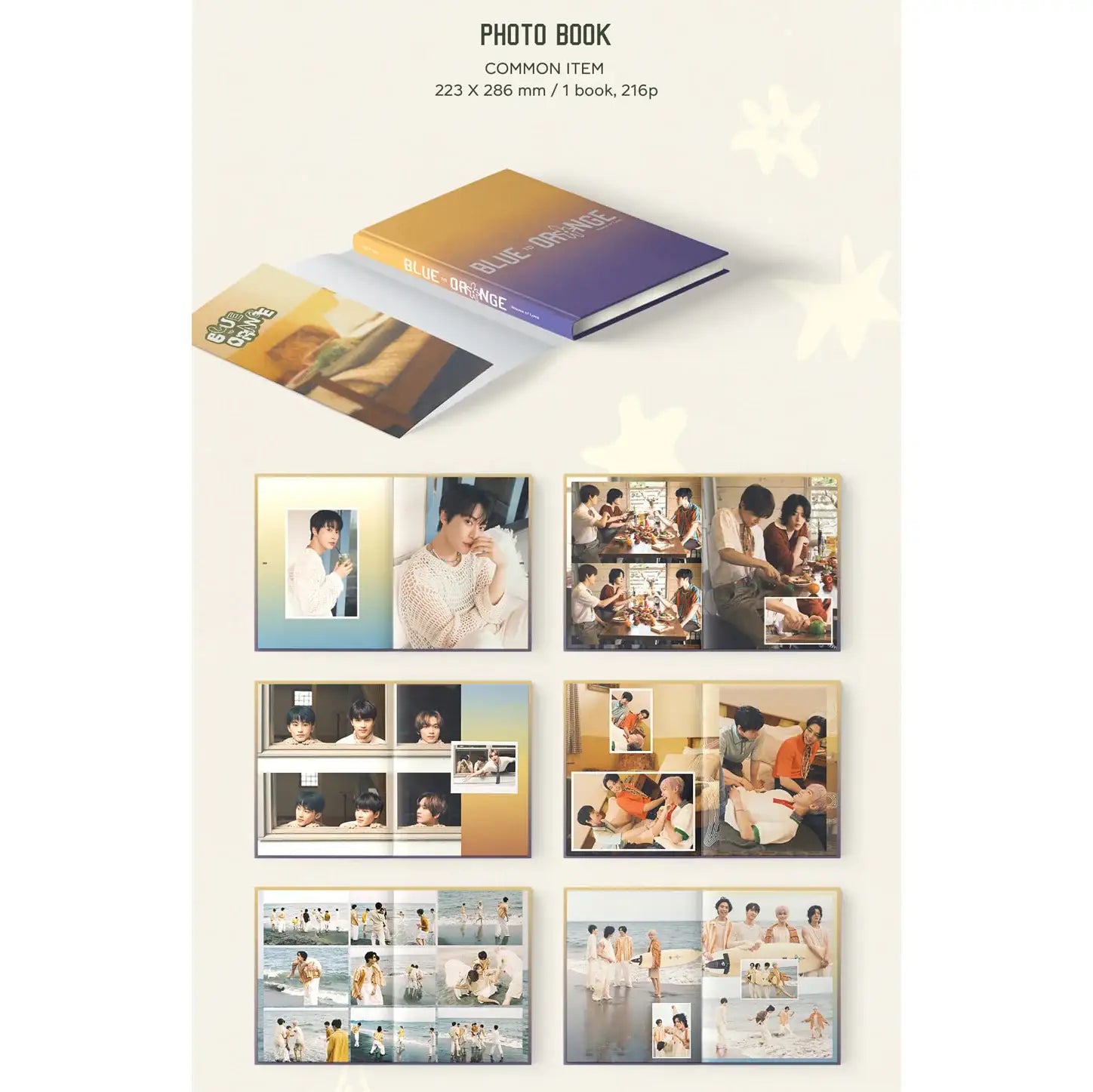 NCT127 - Blue to Orange House of Love Photobook - NCT127 - Photobook - Harumio