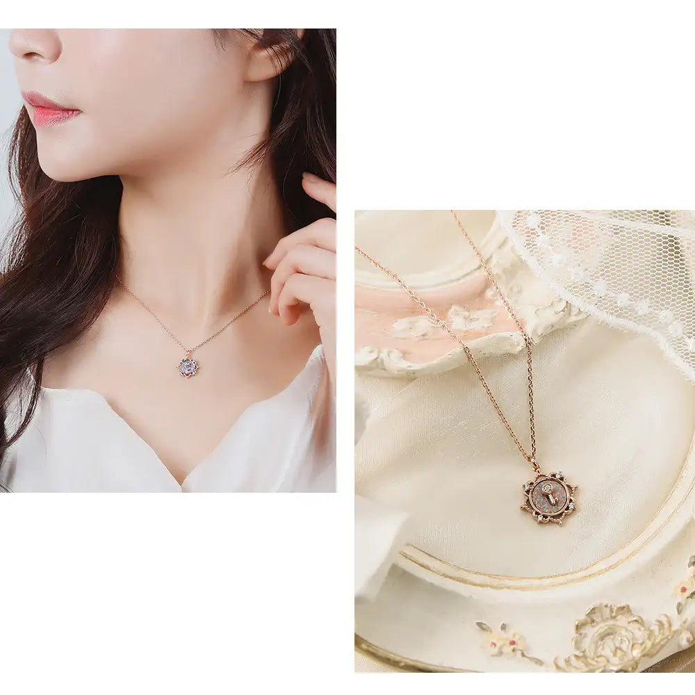CLUE x My Greek Goddess - Silver Necklace - CLUE x My Greek Goddess - Jewelry - Harumio