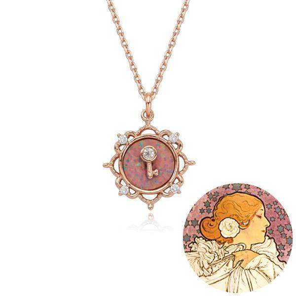 CLUE x My Greek Goddess - Silver Necklace - CLUE x My Greek Goddess - Jewelry - Harumio