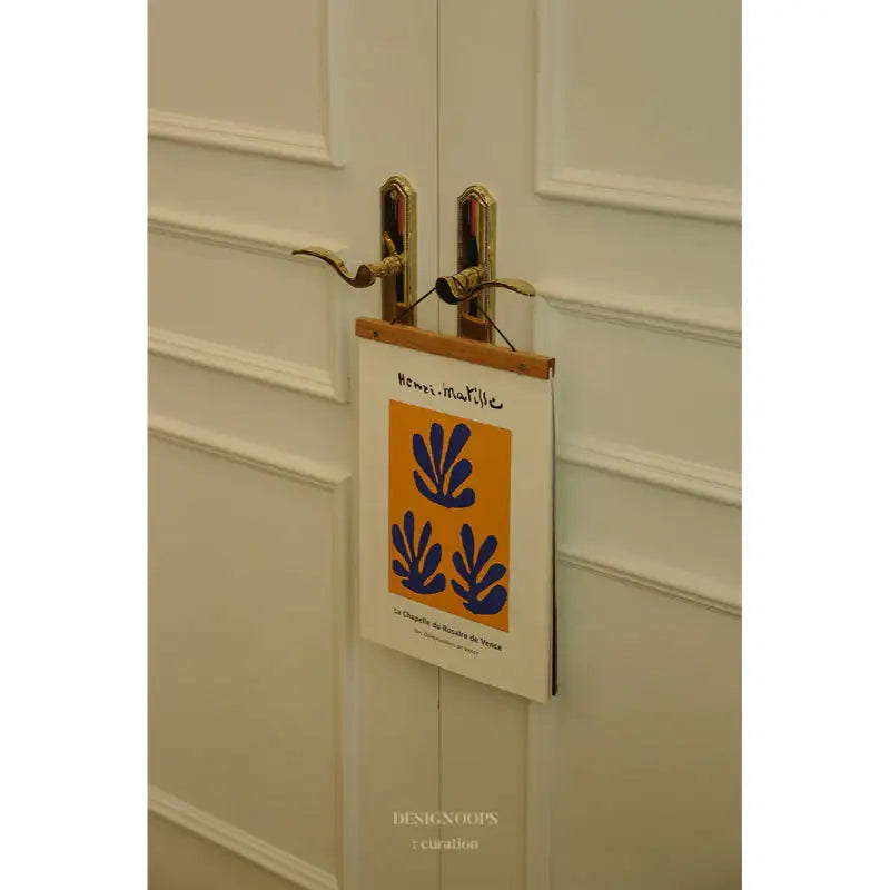 Designoops - 2023 Wood Wall Calendar - Henri Matisse Monet B4 - Designoops - Calendar - Harumio