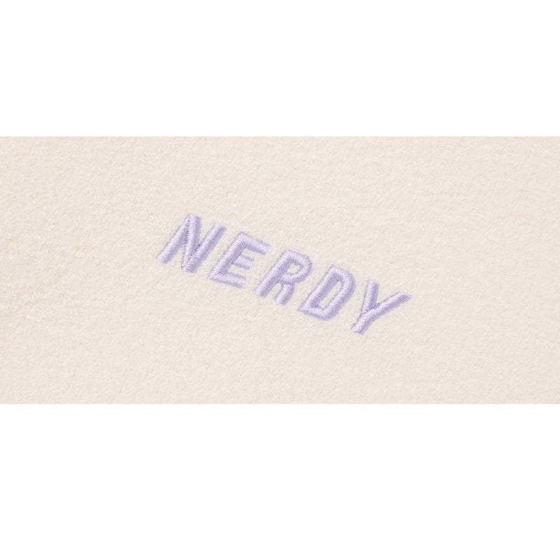 NERDY x TAEYEON - Women's Terry Cropped Hoodie
