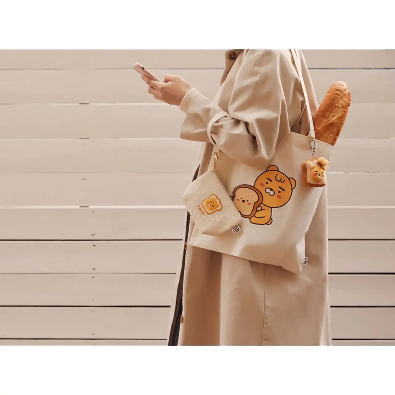 Kakao Friends - Yum Yum Eco Bag - Kakao Friends - Accessories - Harumio