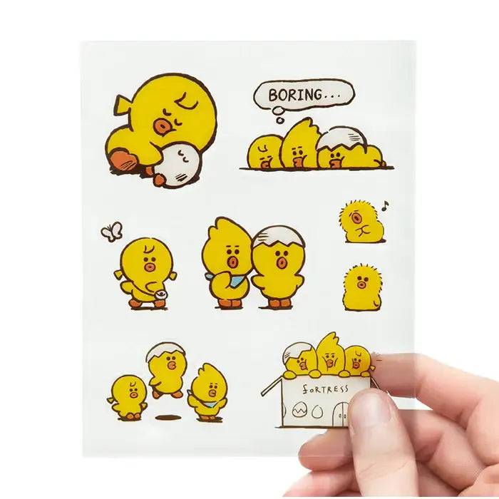 Line Friends - Sally & Friends Epoxy Sticker - Line Friends - Accessories - Harumio