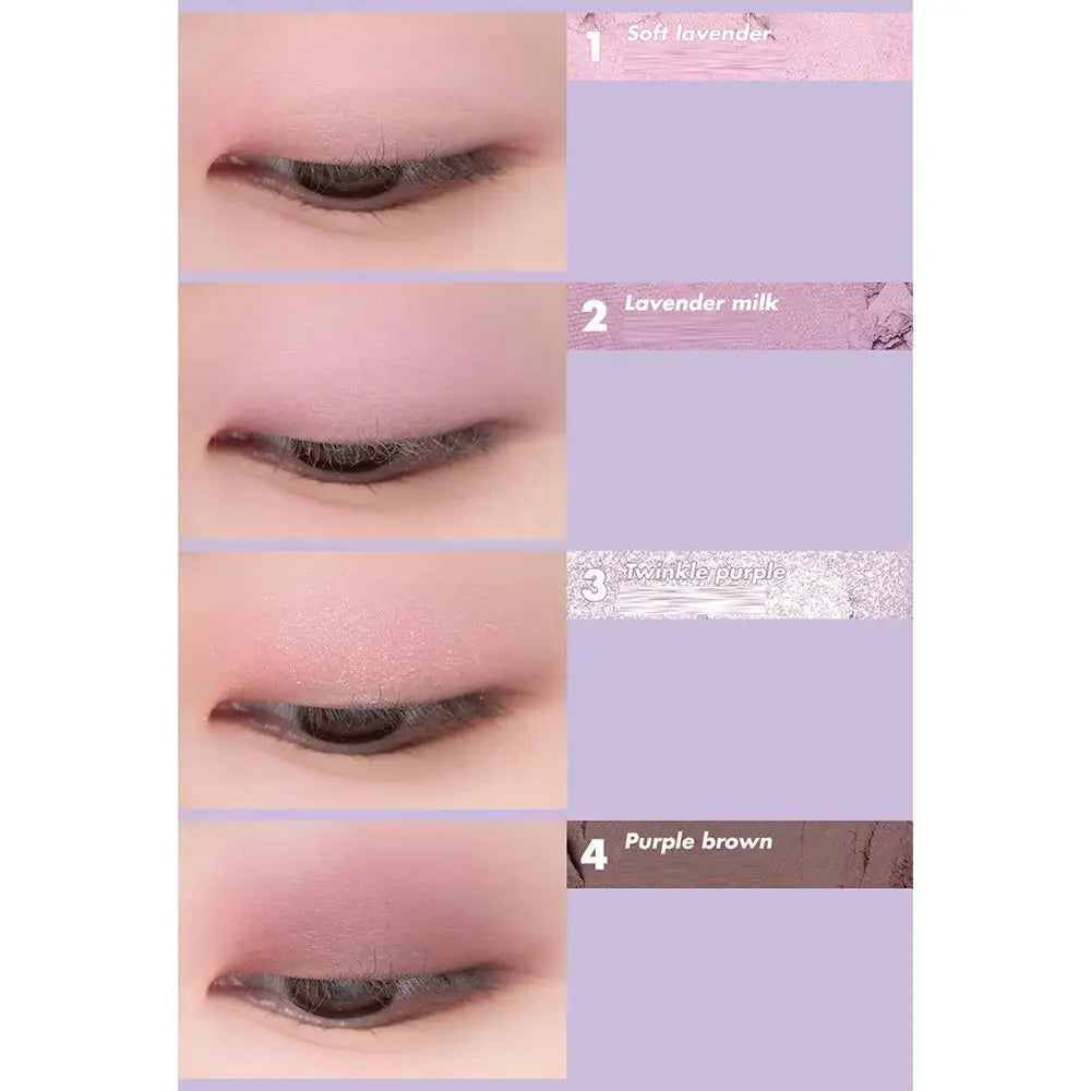 rom&nd x neonmoon - rom&tic Moonight Better Than Eyes Shadow - rom&nd x neonmoon - Eye Makeup - Harumio