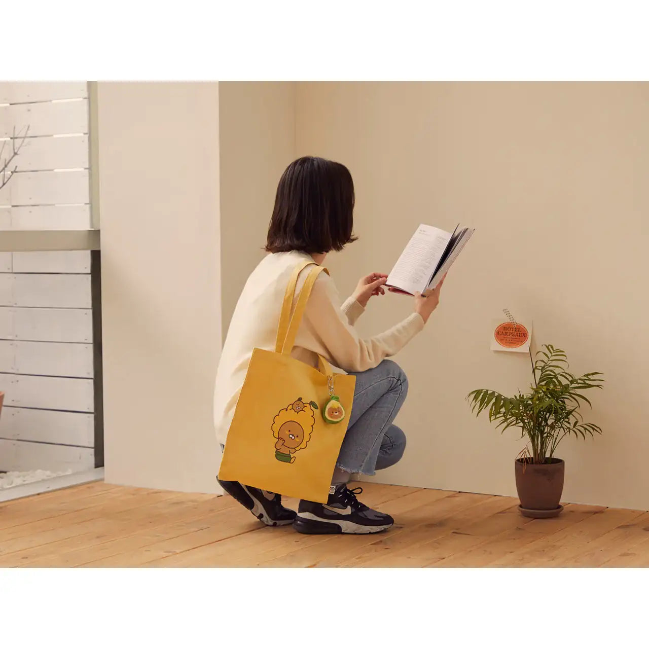 Kakao Friends - Yum Yum Eco Bag - Kakao Friends - Accessories - Harumio