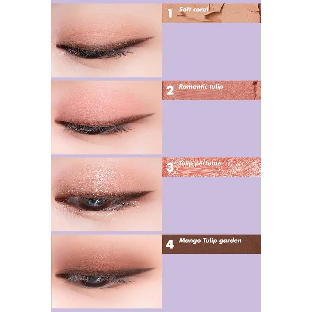 rom&nd x neonmoon - rom&tic Moonight Better Than Eyes Shadow - rom&nd x neonmoon - Eye Makeup - Harumio