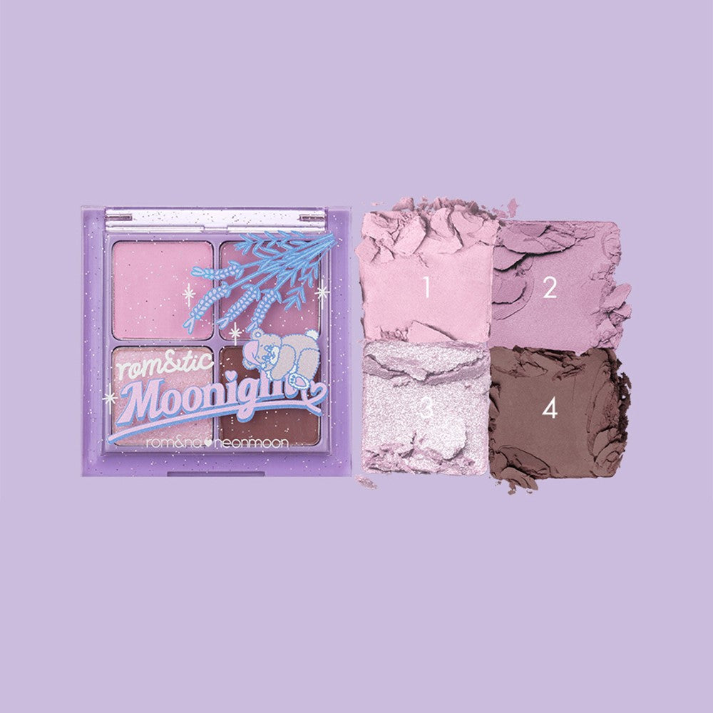 rom&nd x neonmoon - rom&tic Moonight Better Than Eyes Shadow