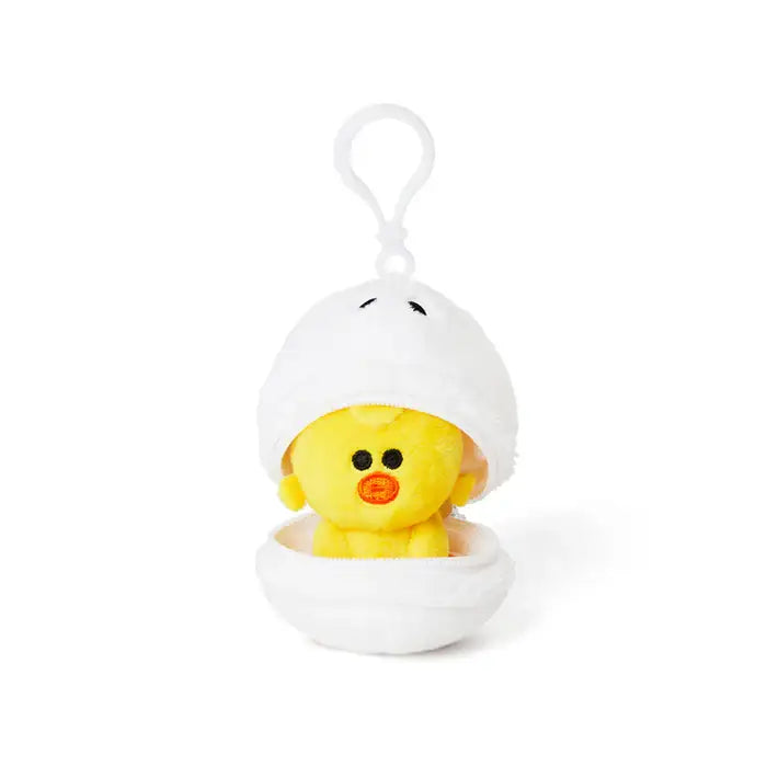 Line Friends - Sally & Friends Plush Doll Keyring - Line Friends - Plush - Harumio