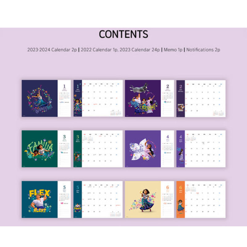 ARTNUOVEAU - 2023 Characters Desk Calendar Collection - ARTNUOVEAU - Calendar - Harumio