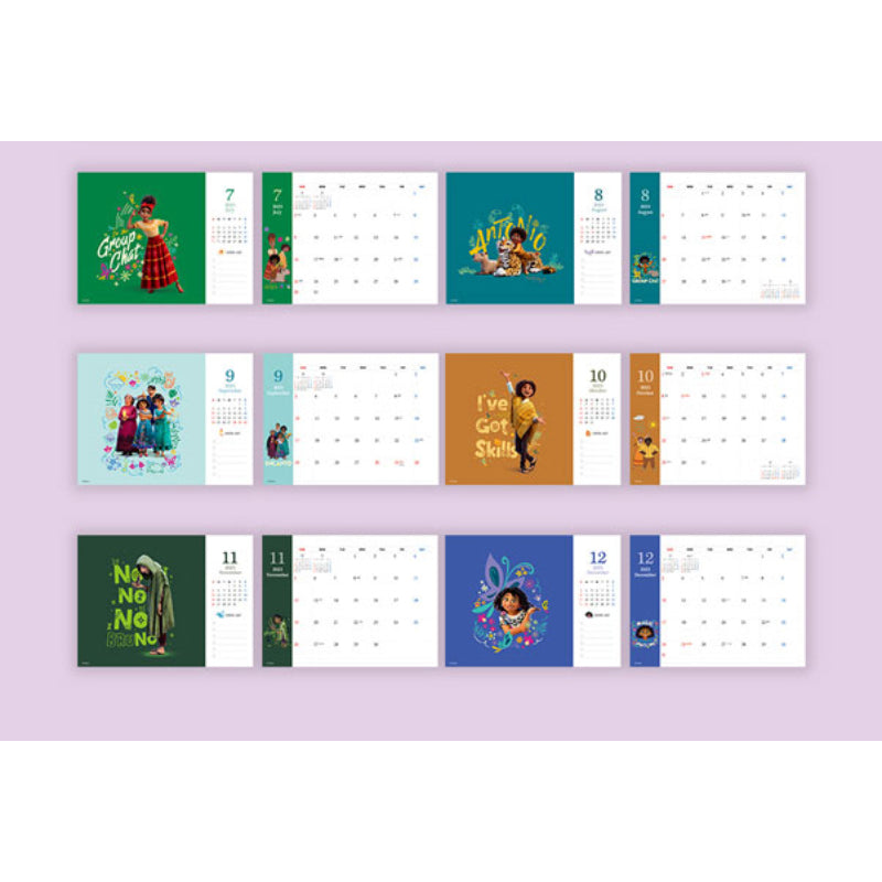 ARTNUOVEAU - 2023 Characters Desk Calendar Collection