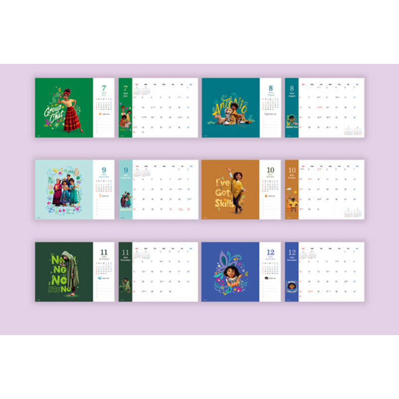 ARTNUOVEAU - 2023 Characters Desk Calendar Collection - ARTNUOVEAU - Calendar - Harumio