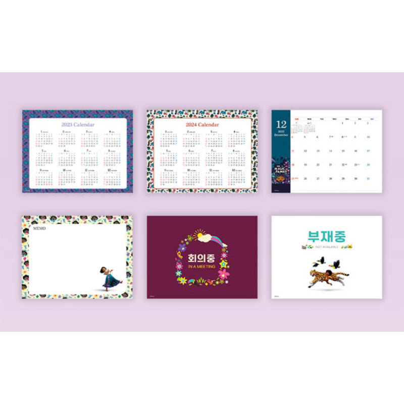 ARTNUOVEAU - 2023 Characters Desk Calendar Collection - ARTNUOVEAU - Calendar - Harumio