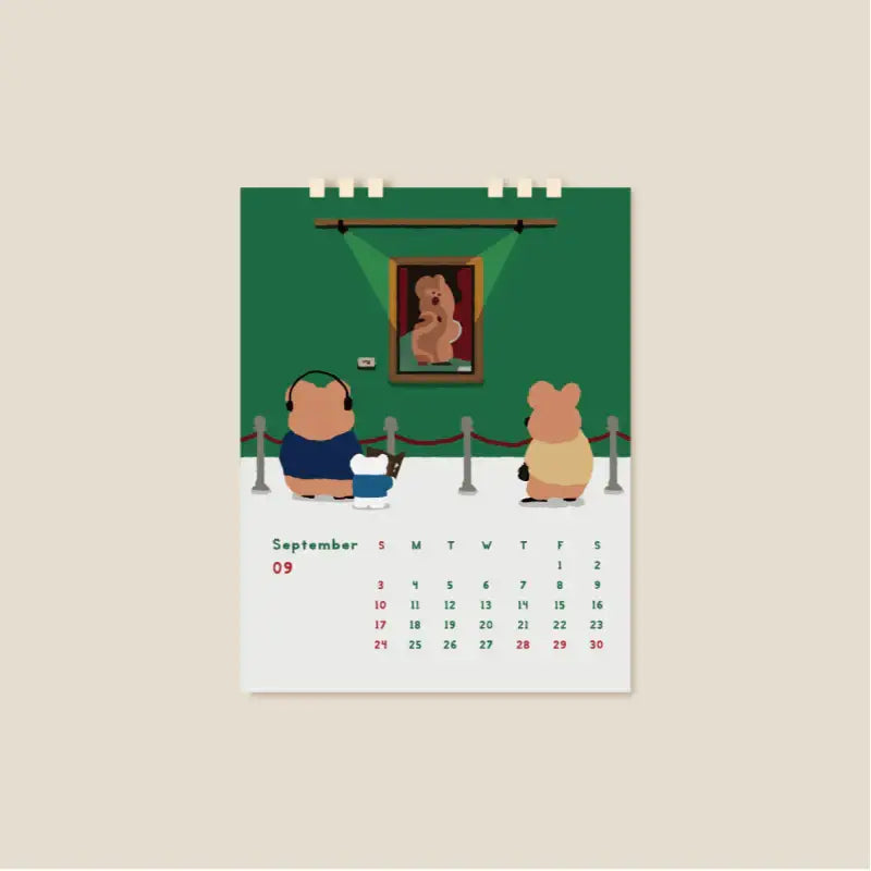 Dinotaeng - 2023 Desk Calendar - Dinotaeng - 2023 Calendars - Harumio