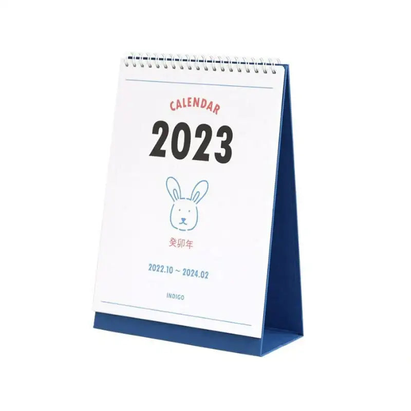 Indigo - 2023 Lunar Korean Retro Desk Calendar - INDIGO - Calendar - Harumio