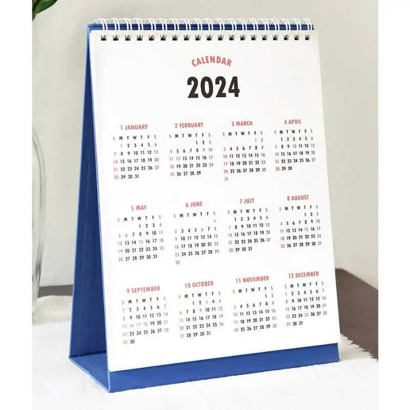Indigo - 2023 Lunar Korean Retro Desk Calendar - INDIGO - Calendar - Harumio