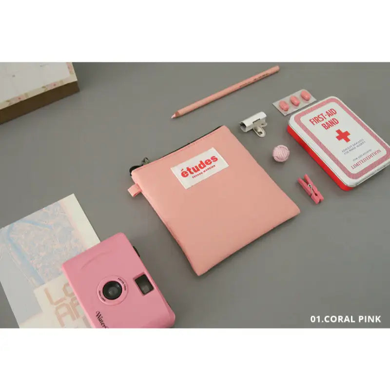 Second Mansion x 10x10 - Etudes Square Pouch - 10x10 - Accessories, Pouch - Harumio