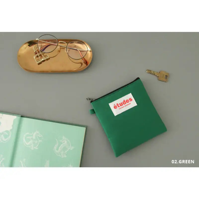 Second Mansion x 10x10 - Etudes Square Pouch - 10x10 - Accessories, Pouch - Harumio