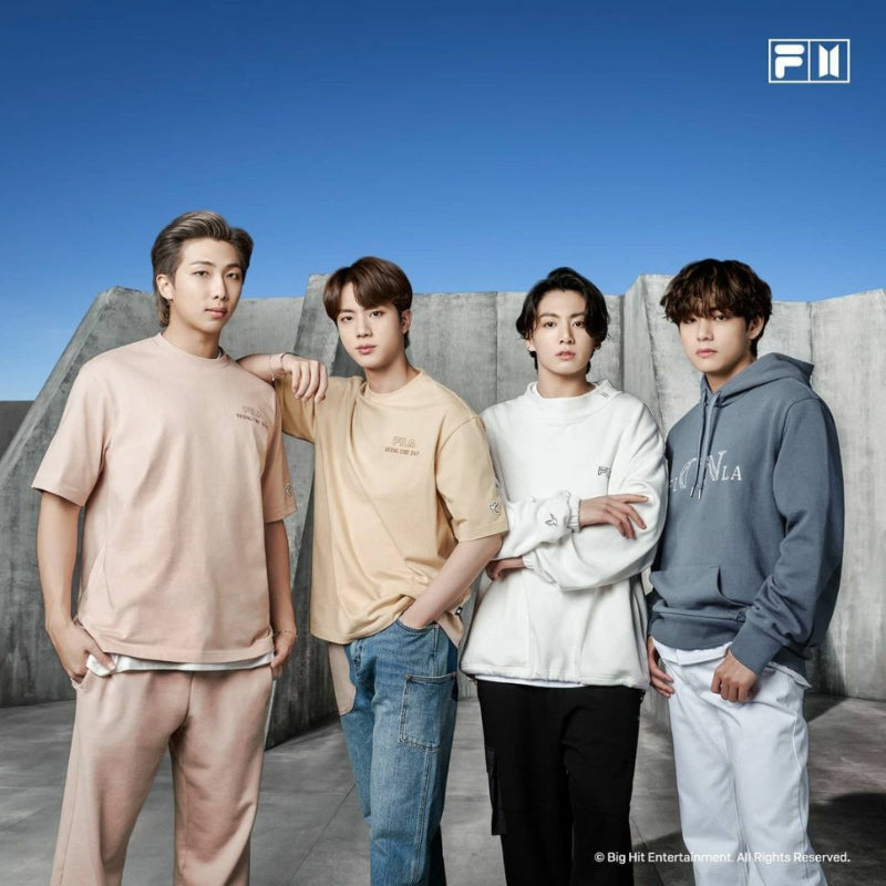 FILA x BTS - Now On Collection - T-Shirt