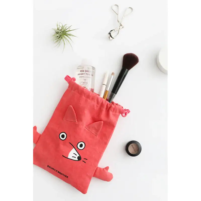 Romane x 10x10 - Brunch Brother String Pouch - Romane - Accessories, Pouch - Harumio