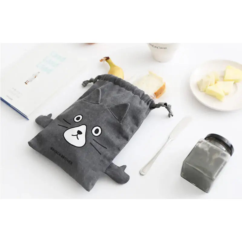 Romane x 10x10 - Brunch Brother String Pouch - Romane - Accessories, Pouch - Harumio