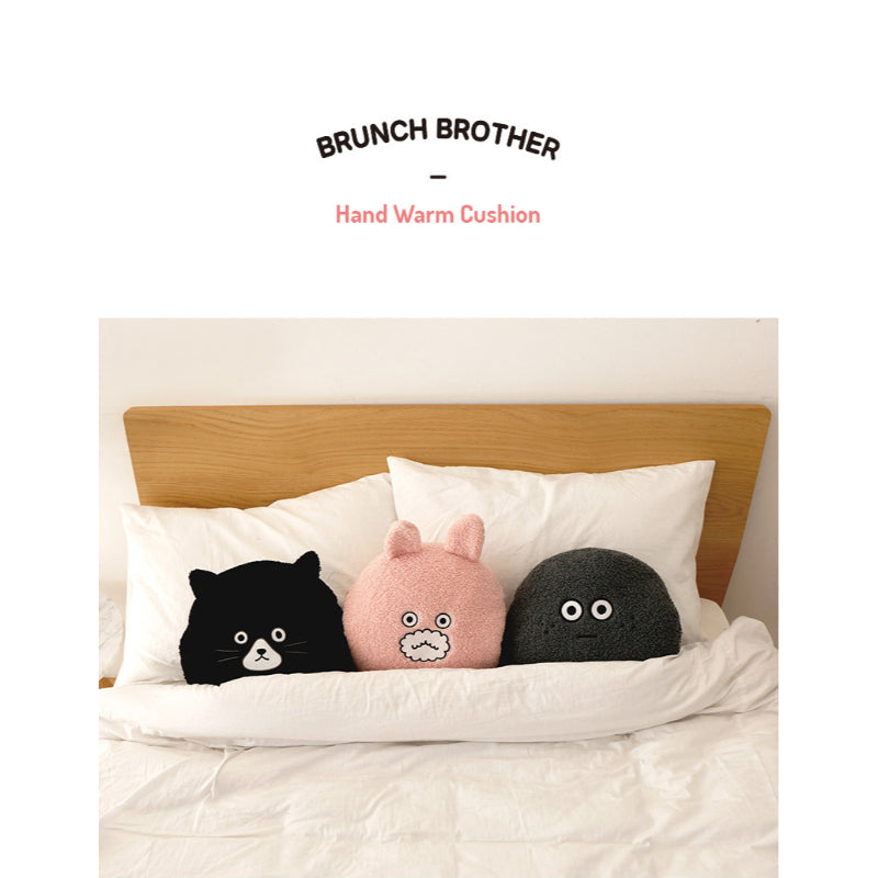 Romane x 10x10 - Brunch Brother Hand Warmer Cushion