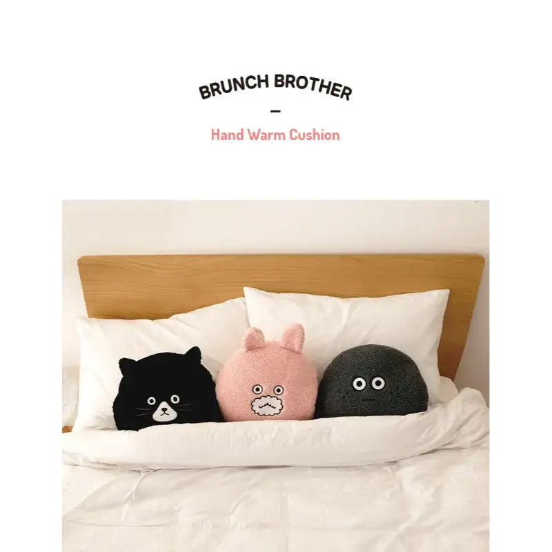 Romane x 10x10 - Brunch Brother Hand Warmer Cushion - Romane - Accesories - Harumio