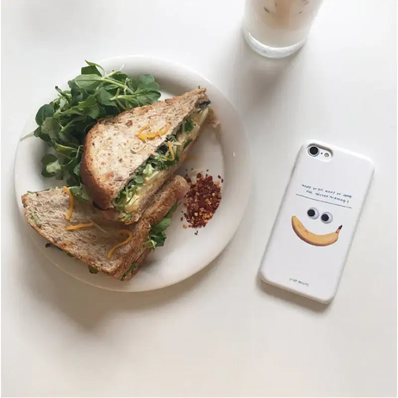 Second Morning - My Banana Hard Phone Case - Second Morning - Phone Cases - Harumio