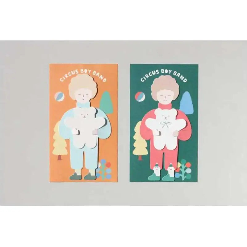 Circus Boy Band - Card Bear Hug 01 - Circus Boy Band - Card - Harumio