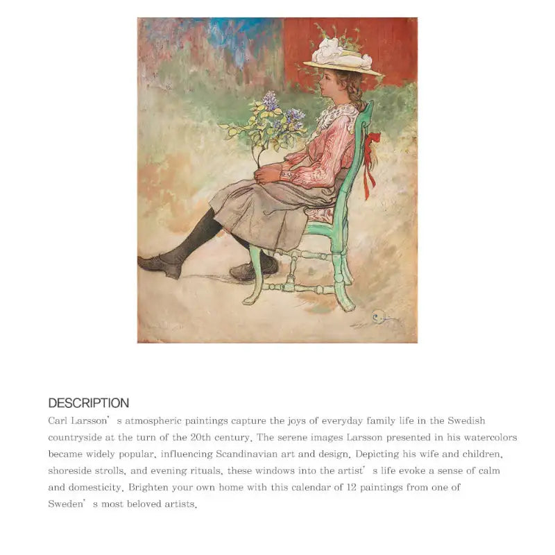 Pomegranate - Carl Larsson Calendar 2023 - Pomegranate - Calendar - Harumio