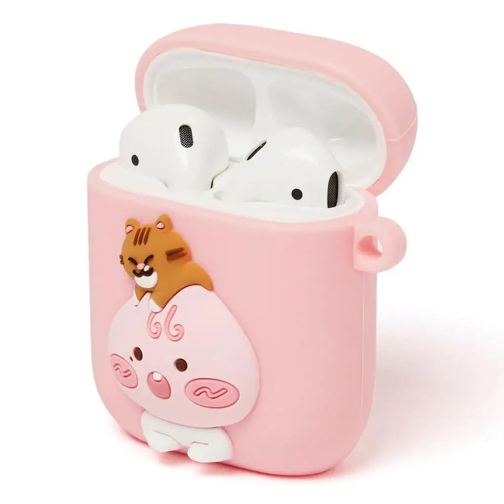 Apeach x KangDaniel - Apeach with Kitten Airpod Case - Apeach x KangDaniel - Accessories - Harumio