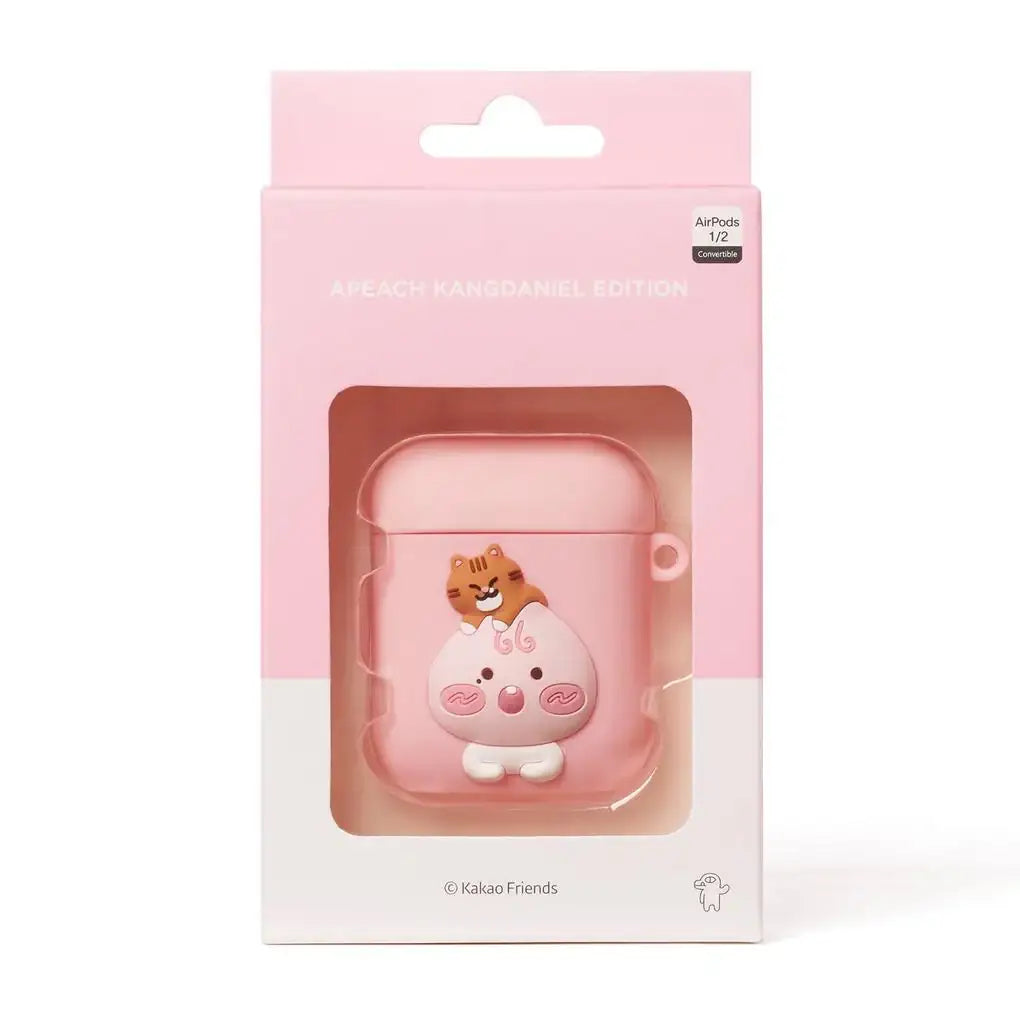 Apeach x KangDaniel - Apeach with Kitten Airpod Case - Apeach x KangDaniel - Accessories - Harumio