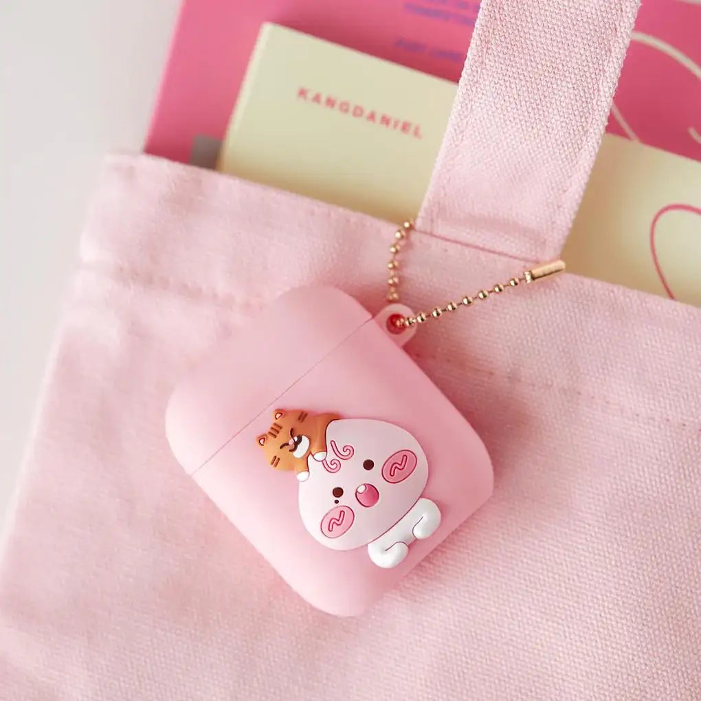 Apeach x KangDaniel - Apeach with Kitten Airpod Case - Apeach x KangDaniel - Accessories - Harumio
