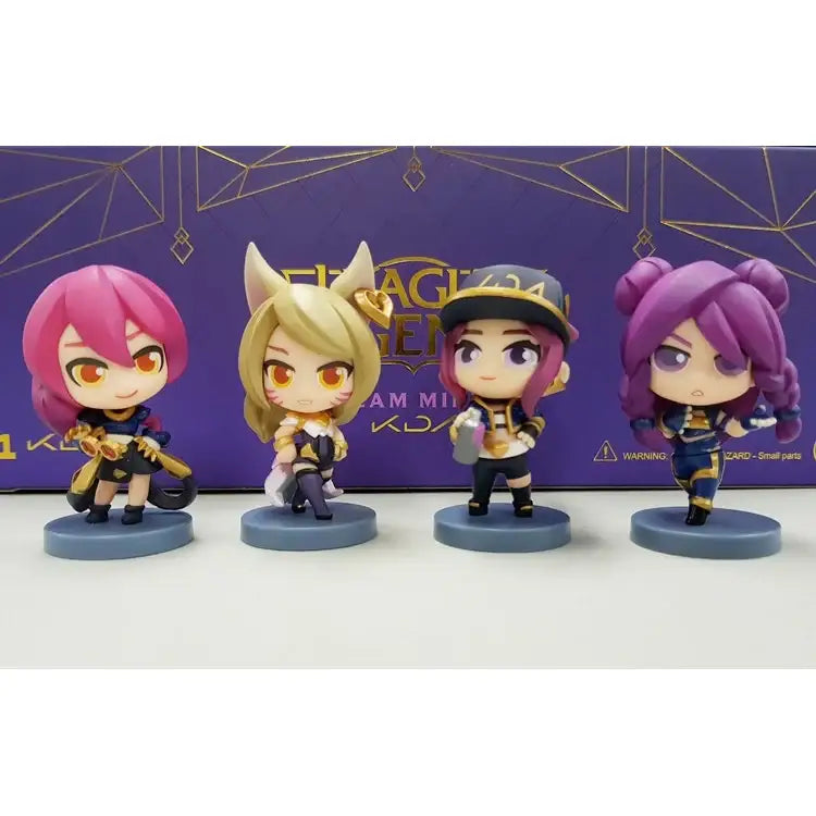League of Legends - KDA Set of 4 Mini Figurines - League of Legends - Accessories - Harumio