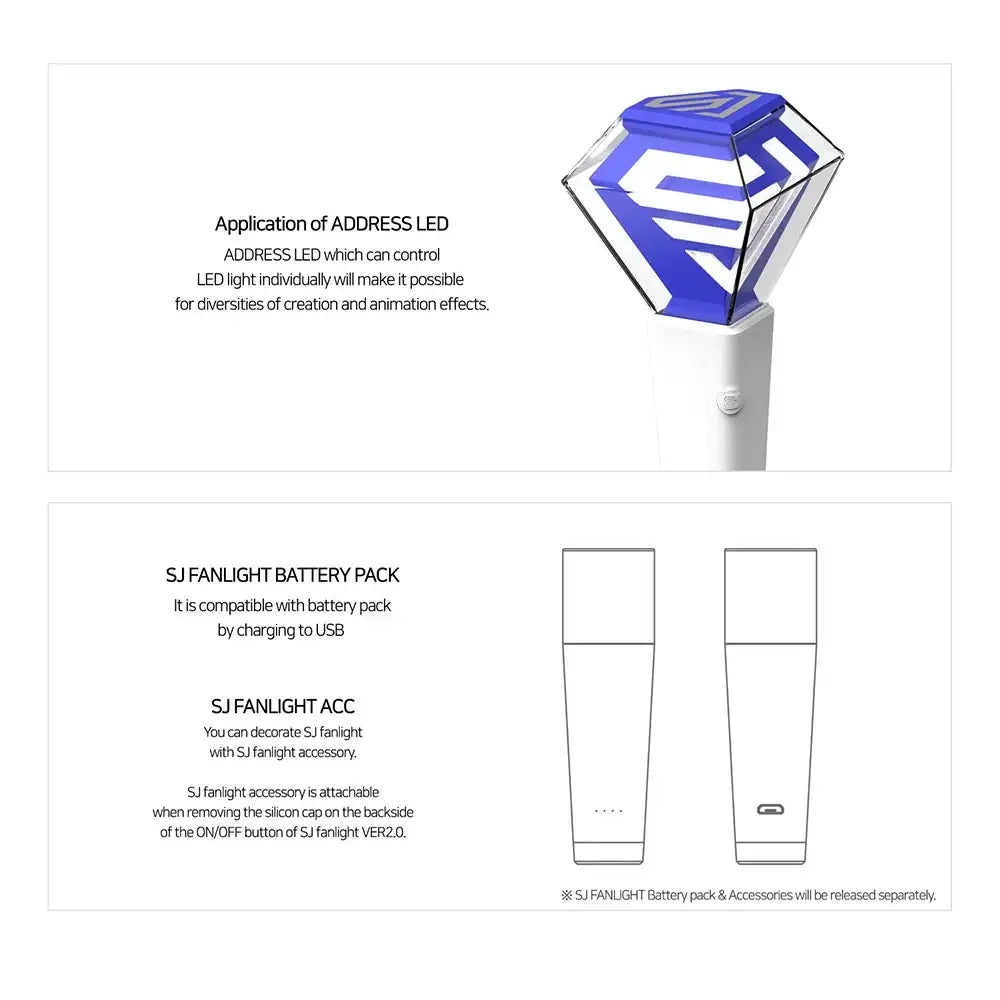 Super Junior - Official Fanlight V2.0 - Super Junior - Accessories - Harumio