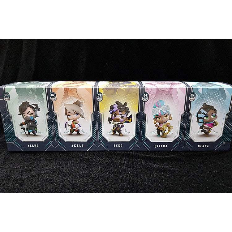League of Legends - True Damage Set of 5 Mini Figurines - League of Legends - Accessories - Harumio