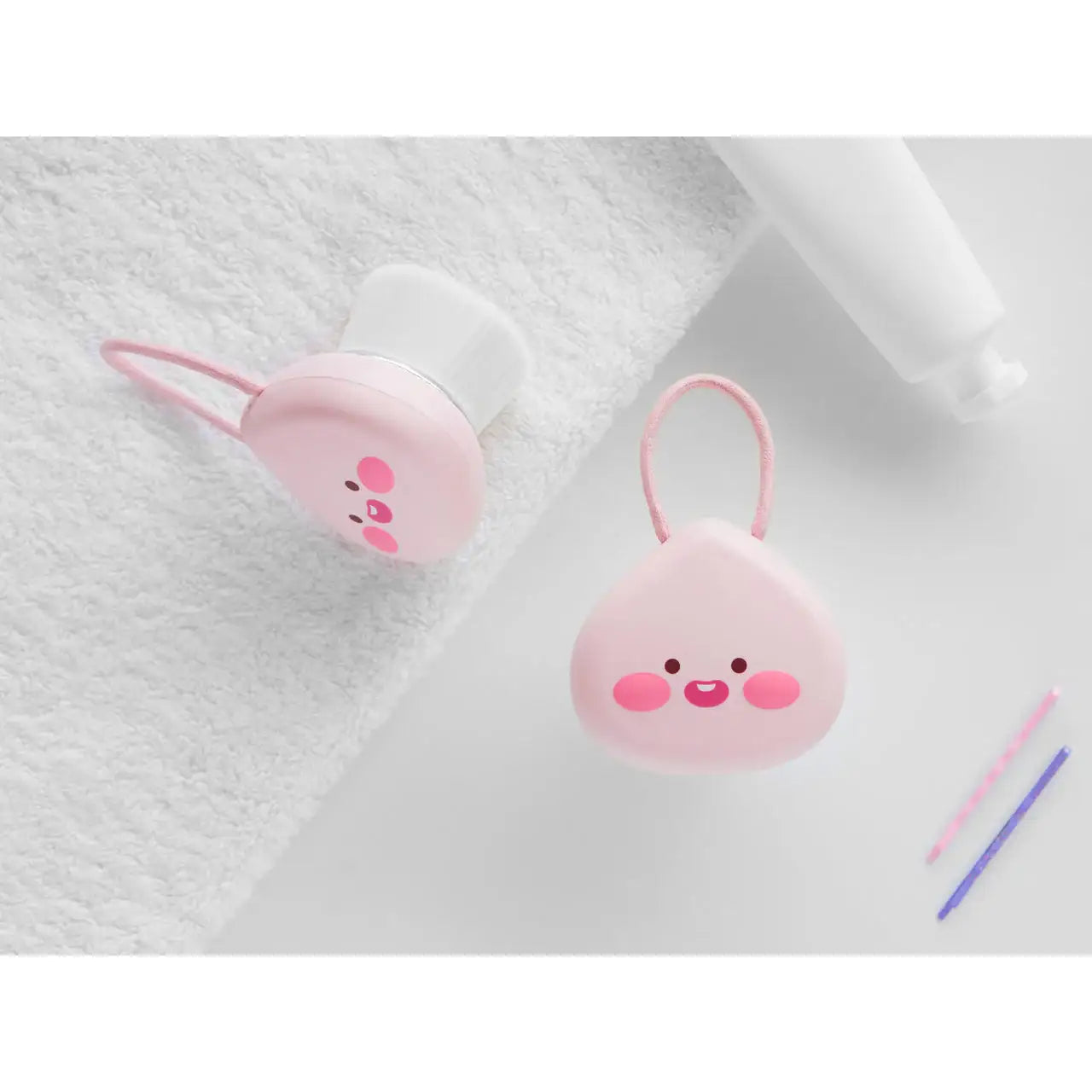 Kakao Friends - Lovely Apeach Facial Cleansing Brush - Kakao Friends - Accessories - Harumio