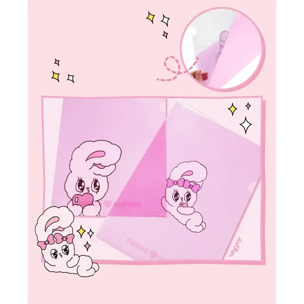 Esther Bunny - L File Holder - Esther Bunny - Accessories - Harumio