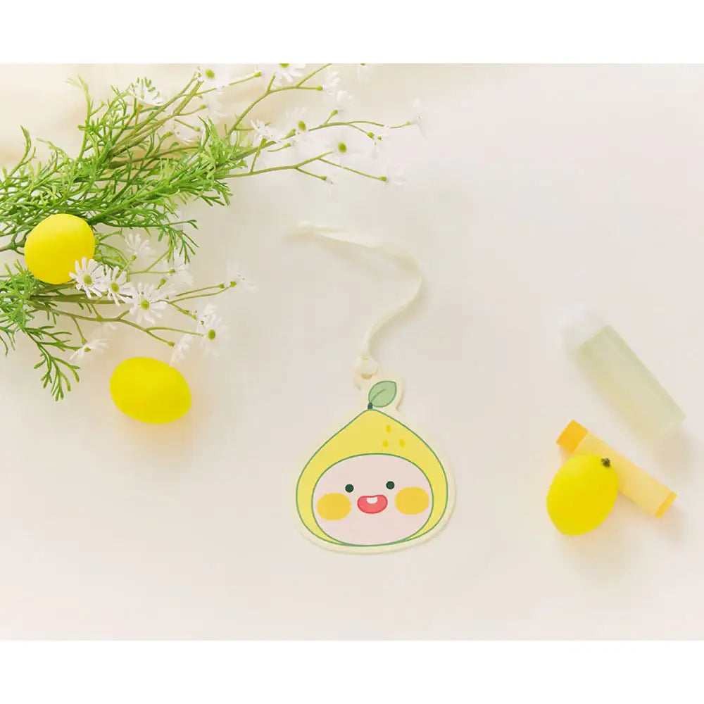 Kakao Friends - Lemon Terrace Paper Air Freshener - Kakao Friends - Accessories - Harumio